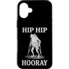 Fun Hip Replacement Surgery & Hip Surger Custodia per iPhone 16 Plus Hip Hip Hooray - Chirurgia dell'anca Bionic Hip Fun Sostituzione dell'anca