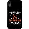 technician mom repair mom tech mom skill Custodia per iPhone XR Orgoglioso Tecnico Mamma Strumenti Eroe