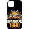 Jahrgang 1990 36. Geburtstag Awesome Custodia per iPhone 13 Grande da dicembre 1990 36° compleanno frase 36 anni