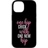 Fun Hip Replacement Surgery & Hip Surger Custodia per iPhone 14 Un pulcino dell'anca con un nuovo anca - Divertente sostituzione dell'anca bionica