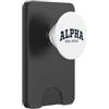 NJ Hometown Apparel Alpha New Jersey Vintage Distressed Arch Text PopSockets PopWallet per MagSafe
