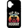 Fun Hip Replacement Surgery & Hip Surger Custodia per iPhone 16 Hip Hip Hooray - Chirurgia dell'anca Bionic Hip Fun Sostituzione dell'anca