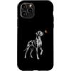 Dog Butterfly Horizon Collection Custodia per iPhone 11 Pro Arlecchino alano farfalla amante dei cani