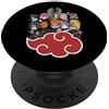Naruto Shippuden Akasuki Group Cloud Chibi SD Anime PopSockets PopGrip Adesivo