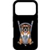 Boxer Puppy Lover PS Custodia per iPhone 17 Pro Divertente boxer cucciolo in un marsupio. amante dei cani