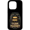 Jimbeels Custodia per iPhone 15 Pro TUNE THEN TRANSMIT Radioamatore Sintonia