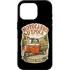 RombiRetro Custodia per iPhone 16 Pro Motocarro d'Epoca Ape Tre Ruote Vintage Regalo