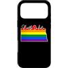 North Dakota Map USA State Rainbow Pride Custodia per iPhone 17 Pro Max North Dakota Mappa USA Stato Arcobaleno Flag Orgoglio
