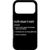 Pigboat Combat Open Sea Veteran Ocean De Custodia per iPhone 17 Pro Max Sottomarino sottomarino sommergibile a propulsione nucleare
