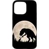 Funny Hand Boop Nose Trex Frog Moon Men Custodia per iPhone 15 Pro Max T-Rex Rana Mano Boop Naso Luna Piena Dinosauro Umorismo Outdoor