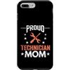 technician mom repair mom tech mom skill Custodia per iPhone 7 Plus/8 Plus Orgoglioso Tecnico Mamma Strumenti Eroe
