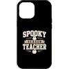 Spooky Classroom Co Custodia per iPhone 12 Pro Max Carino Spooky Stagione Insegnante Ritorno a Scuola Halloween Apple