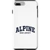 Alpine NJ Community Gear Custodia per iPhone 7 Plus/8 Plus Alpine New Jersey Vintage Distressed Arch Text