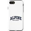 Alpine NJ Community Gear Custodia per iPhone SE (2020) / 7/8 Alpine New Jersey Vintage Distressed Arch Text