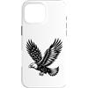 Cute Falcon Bird for Birthday 4th of Jul Custodia per iPhone 16 Pro Max Fantastico design volante con falco uccello amante degli animali per uomini e donne