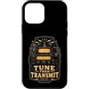 Jimbeels Custodia per iPhone 12 mini TUNE THEN TRANSMIT Radioamatore Sintonia