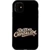 Jimbeels Custodia per iPhone 11 DEFEND CAPITALISM Mercato Libero Lettere Script Rétro