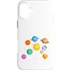 Cool Solar System Designs Custodia per iPhone 16 Plus Pianeti del sistema solare, Terra, Sole, Scienze spaziali Bambini, Adulti