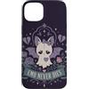 Emo Never Was a Phase Custodia per iPhone 15 Plus Carino gotico pipistrello cuore spezzato pastello spettrale estetica
