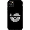 San Fran Audiophile Custodia per iPhone 11 Pro Max San Francisco Bay Area Skyline Vinile Record Music Design
