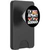 I'm Not Angry I'm German Oktoberfest -Dr I'm Not Angry I'm German Oktoberfest - Bandiera della Germania, idea regalo PopSockets PopWallet per MagSafe