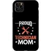 technician mom repair mom tech mom skill Custodia per iPhone 11 Pro Max Orgoglioso Tecnico Mamma Strumenti Eroe