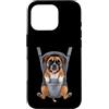 Boxer Puppy Lover PS Custodia per iPhone 16 Pro Divertente boxer cucciolo in un marsupio. amante dei cani
