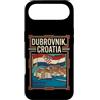 Dubrovnik Travel Art Studio Custodia per iPhone Air Dubrovnik, bandiera della Croazia, città vecchia, costiera, viaggio, grafico