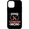 technician mom repair mom tech mom skill Custodia per iPhone 12 mini Orgoglioso Tecnico Mamma Strumenti Eroe