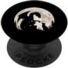 Funny Hand Boop Nose Dragon Cat Moon Men Drago Gatto Mano Boop Naso Luna Piena Fantasia Umorismo PopSockets PopGrip Adesivo