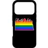 North Dakota Map USA State Rainbow Pride Custodia per iPhone 17 Pro North Dakota Mappa USA Stato Arcobaleno Flag Orgoglio