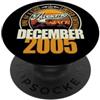 Jahrgang 2005 21. Geburtstag Awesome Grande da dicembre 2005 21° compleanno frase 21 anni PopSockets PopGrip Adesivo