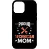 technician mom repair mom tech mom skill Custodia per iPhone 12 Pro Max Orgoglioso Tecnico Mamma Strumenti Eroe