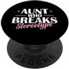 break stereotype trailblazer aunt empowe Zia che rompe lo stereotipo PopSockets PopGrip Adesivo