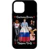 Darling Dogz Custodia per iPhone 12 mini Americano Cresciuto Russo Radici Nero Donne Africane