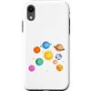 Cool Solar System Designs Custodia per iPhone XR Pianeti del sistema solare, Terra, Sole, Scienze spaziali Bambini, Adulti