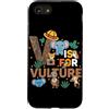 Zoo Day Wildlife Safari Squad Kids Jungl Custodia per iPhone SE (2020) / 7/8 V Is For Vulture Zoo Animali Zoo Viaggio Giornata Giornata dello Zoo nella giungla