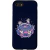 EduEly Studio Shop - Officially Licensed Custodia per iPhone SE (2020) / 7/8 Plenty of Cats In the Tea - Simpatica teiera con gattini EduEly