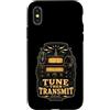 Jimbeels Custodia per iPhone X/XS TUNE THEN TRANSMIT Radioamatore Sintonia