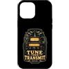 Jimbeels Custodia per iPhone 12 Pro Max TUNE THEN TRANSMIT Radioamatore Sintonia