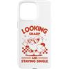 Sassy Sarcastic Single Humor Anti Valent Custodia per iPhone 15 Pro Max Sembra affilato e rimanere single Sassy Anti Valentine