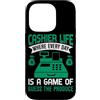 Cashier Life Day Game Guess Produce Regi Custodia per iPhone 14 Pro Cassiere Vita Dove Ogni Giorno È Un Gioco Di Indovina I Prodotti