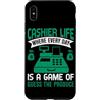Cashier Life Day Game Guess Produce Regi Custodia per iPhone XS Max Cassiere Vita Dove Ogni Giorno È Un Gioco Di Indovina I Prodotti