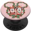 Disney Mickey & Minnie Cute Christmas Gingerbread Cookies PopSockets PopGrip Adesivo