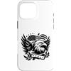 Cute Falcon Bird for Birthday 4th of Jul Custodia per iPhone 16 Pro Max Fantastico design volante con falco uccello amante degli animali per uomini e donne