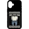 Oral Humor Co. Custodia per iPhone 16 Disegno Dentale Dente Di Gioco Dentale Di Jean Alto Orale