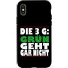 3GRules4All Custodia per iPhone X/XS 3G Green 3G - Gioco da tavolo
