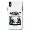 Aquascaping Acquario Piante Acquariofilo Custodia per iPhone X/XS Aquascape Life Aquascaping Acquario Piante Acquatiche
