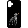 Dog Butterfly Horizon Collection Custodia per iPhone 16 Plus Arlecchino alano farfalla amante dei cani