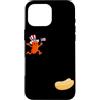 Hot Dog Lovers Unite Custodia per iPhone 16 Pro Max Divertente Hot Dog Libertà Immersione Zio Sam Hotdog Saltare In Panino